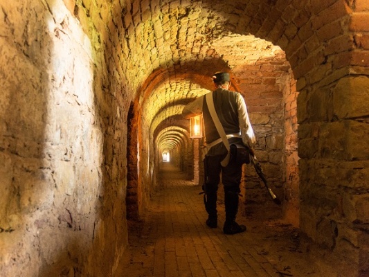 Prohlídky opevnění a podzemních chodeb v Terezíně