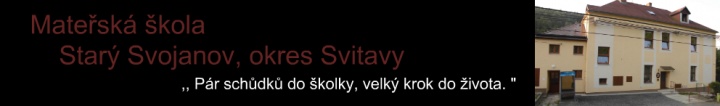 Mateřská škola Starý Svojanov