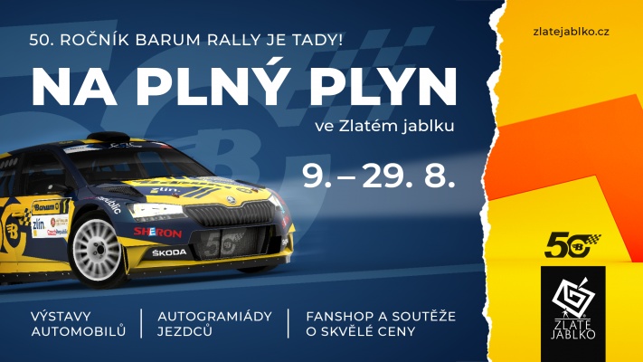 BARUM CZECH RALLY VE ZLATÉM JABLKU