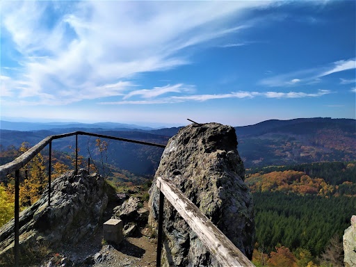 Skalní město a zřícenina hradu Rabštejn