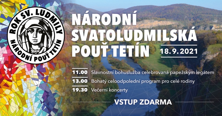 Národní svatoludmilská pouť Tetín